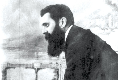 בנימין זאב הרצל (צילום: ארכיון אפרים משה ליליין)