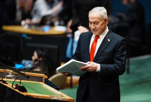בנימין נתניהו (צילום: Ryan Murphy/Getty Image)