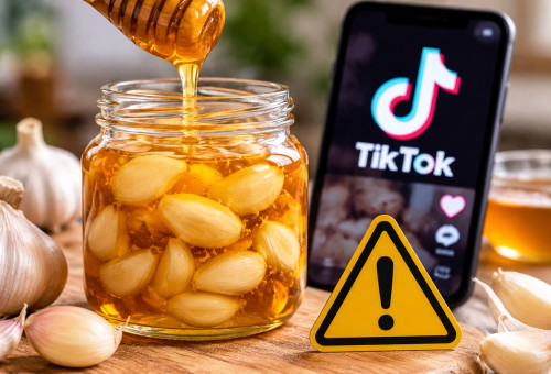 מתכון שום בדבש (צילום: איור: מעריב אונליין)