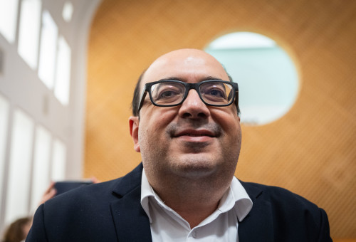 סאמי אבו שחאדה בדיון בג"ץ (צילום: יונתן זינדל, פלאש 90)