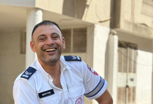 מוניר סיאם ז"ל (צילום: דוברות מד"א)