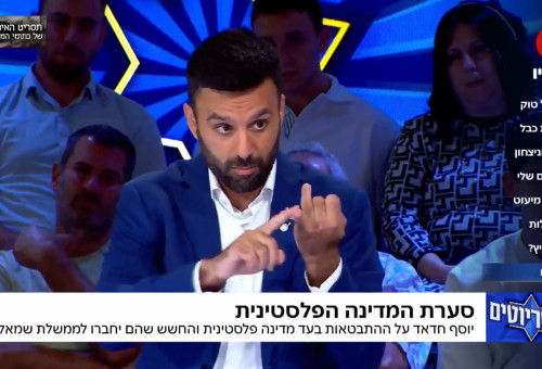 יוסף חדאד בתוכנית "הפטריוטים" (צילום: צילום מסך ערוץ 14)