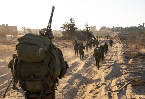 פעילות כוחות צה"ל בעזה (צילום: דובר צה"ל)