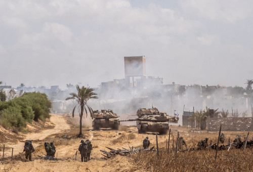 פעילות כוחות צה"ל בעזה (צילום: דובר צה"ל)