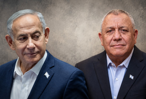בנימין נתניהו, גדי איזנקוט (צילום: פלאש 90,מארק ישראל סלם, ג'רוזלם פוסט)