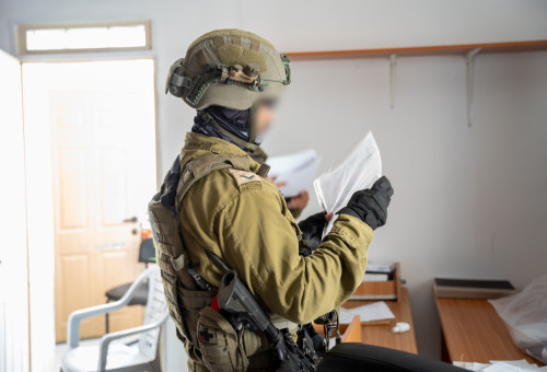 כוחות צה"ל באיו"ש (צילום: דובר צה"ל)
