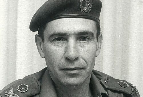 האלוף חיים נדל (צילום: דובר צה"ל)