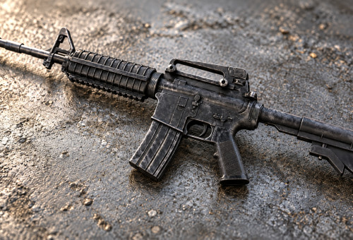 רובה M-16, אילוסטרציה (צילום: שאטרסטוק,AI)