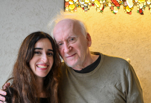עמוס ואביגיל קולק (צילום: פאולינה פטימר)
