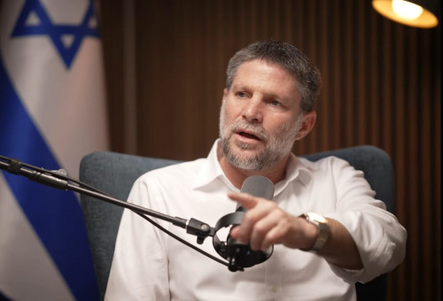 בצלאל סמוטריץ' בפודקאסט של "אהרון ידיעות" (צילום: צילום מסך יוטיוב)