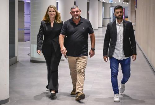 יוסף חדאד, עופר וינטר ונטעלי שם טוב (צילום: אבשלום ששוני ופלאש 90)