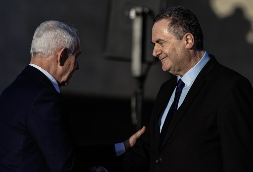בנימין נתניהו וישראל כ"ץ (צילום: צפריר אבאיוף פלאש 90)