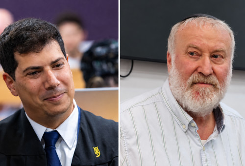 אביחי מנדלבליט, עמית חדד (צילום: אבשלום ששוני,פלאש 90)