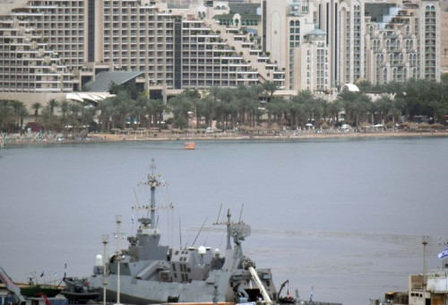 נמל אילת (צילום: פלאש 90)