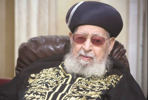 הרב עובדיה יוסף (צילום: יונתן זינדל, פלאש 90)