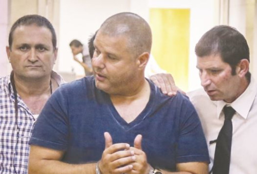 מעצרו של אלי מוסלי (צילום: פלאש 90)