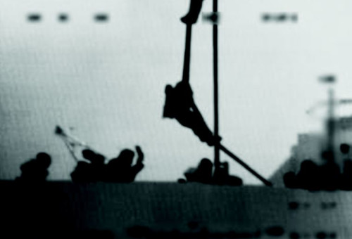 ההשתלטות על ספינת המרמרה, מאי 2010 (צילום: רויטרס)