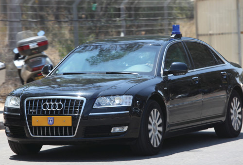 רכב ראש הממשלה (צילום: יוסי אלוני)