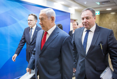 יואב הורוביץ, בנימין נתניהו (צילום: אמיל סלמן)