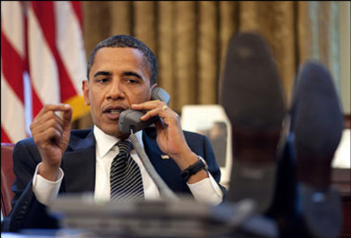 ברק אובמה  (צילום: פיטר סאוזה, הבית הלבן)