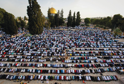 עיד אל פיטר (צילום: סלימאן חאדר, פלאש 90)