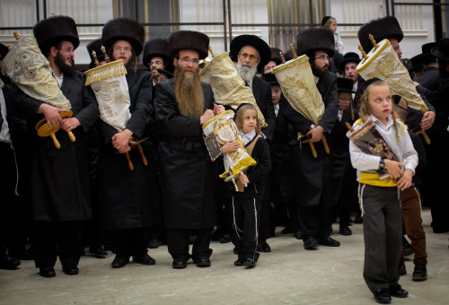 שמחת תורה  (צילום: יונתן זינדל, פלאש 90)