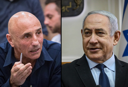 בנימין נתניהו, עופר שלח (צילום: מרק ישראל סלם,מרים אלסטר,פלאש 90)