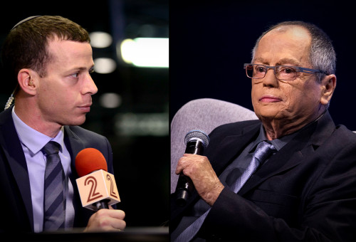 אמנון אברמוביץ', עמית סגל (צילום: הדס פרוש,תומר נויברג, פלאש 90)