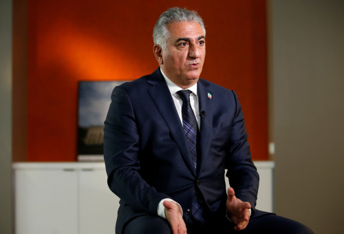 רזא פהלווי (צילום: REUTERS/JOSHUA ROBERTS)