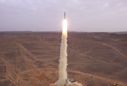 הניסוי של התעשייה האווירית (צילום: דוברות התעשייה האווירית)
