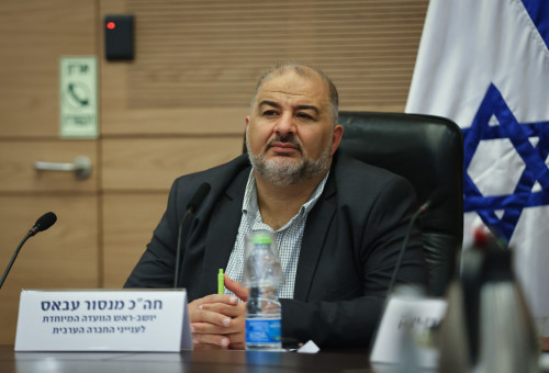 מנסור עבאס (צילום: נועם מושקוביץ, דוברות הכנסת)
