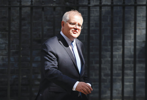 ראש ממשלת אוסטרליה, סקוט מוריסון (צילום: רויטרס)