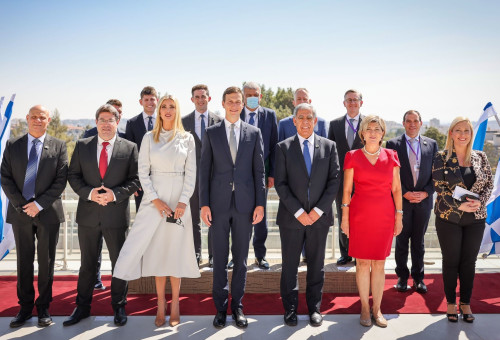 שדולת הסכמי אברהם (צילום: נועם מושקוביץ)