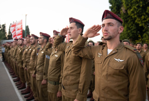 חיילי חטיבת הצנחנים (צילום: דובר צה"ל)