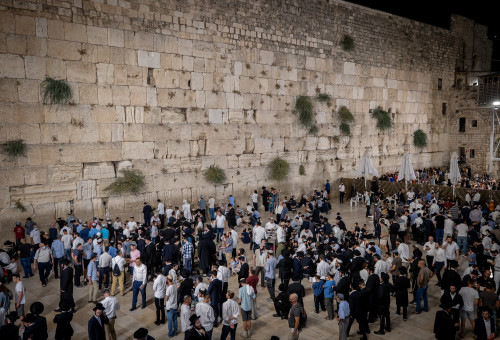 הכותל (צילום: יונתן זינדל, פלאש 90)
