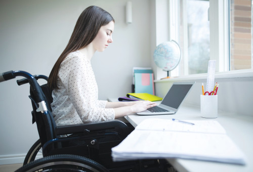 בעלי מוגבלויות בעבודה, אילוסטרציה (צילום: אינגאימג')