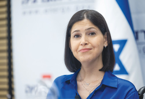 קארין אלהרר  צילום יונתן זינדל פלאש 90 (צילום: יונתן זינדל, פלאש 90)
