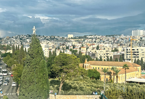 נוף על נצרת (צילום: מיטל שרעבי)