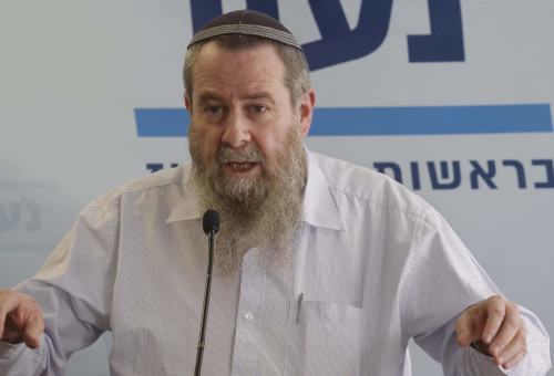 יו"ר מפלגת נעם אבי מעוז  (צילום: מארק ישראל סלם)