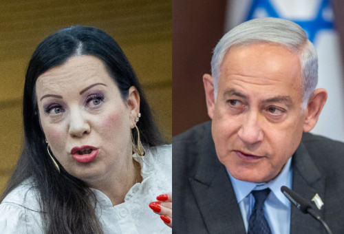 בנימין נתניהו, טלי גוטליב (צילום: יונתן זינדל, פלאש 90,פול אמיל סלמן הארץ)