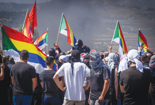 הפגנות דרוזים  (צילום: איל מרגולין פלאש 90)