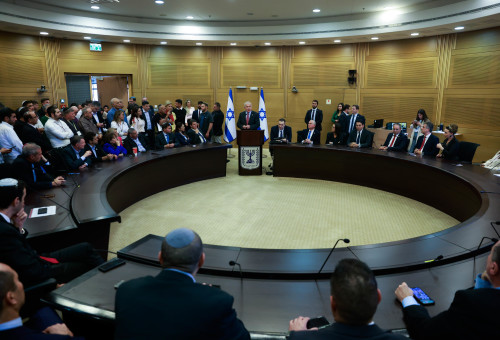 סיעת הליכוד (צילום:  אריק מרמור, פלאש 90)