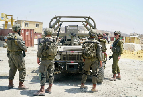 זירת הפיגוע בדרום הר חברון (צילום: דובר צה"ל)