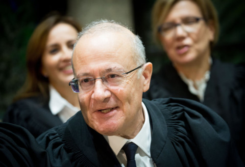 השופט יוסף אלרון (צילום: יונתן זינדל פלאש 90)