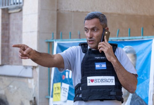 אלון דוידי בשדרות  (צילום: יוסי אלוני)