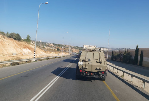 כביש המנהרות בסמוך לירושלים (צילום: ציפי שליסל/TPS)