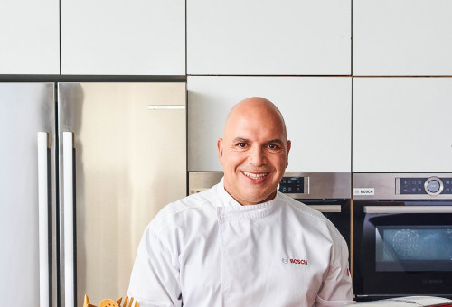 חמ"ל הסופגניות של BOSCH ומיקי שמו  (צילום: נמרוד סונדרס)