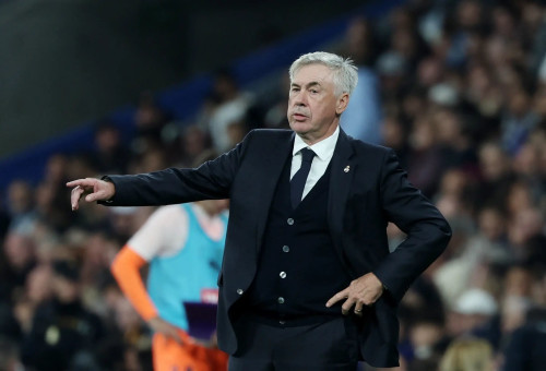 קרלו אנצ'לוטי מאמן ריאל מדריד (צילום: רויטרס)