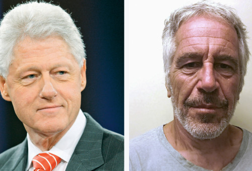 ג'פרי אפשטיין, ביל קלינטון (צילום: רויטרס)