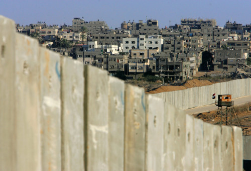גבול ישראל-מצרים-עזה (צילום: REUTERS/David Silverman)